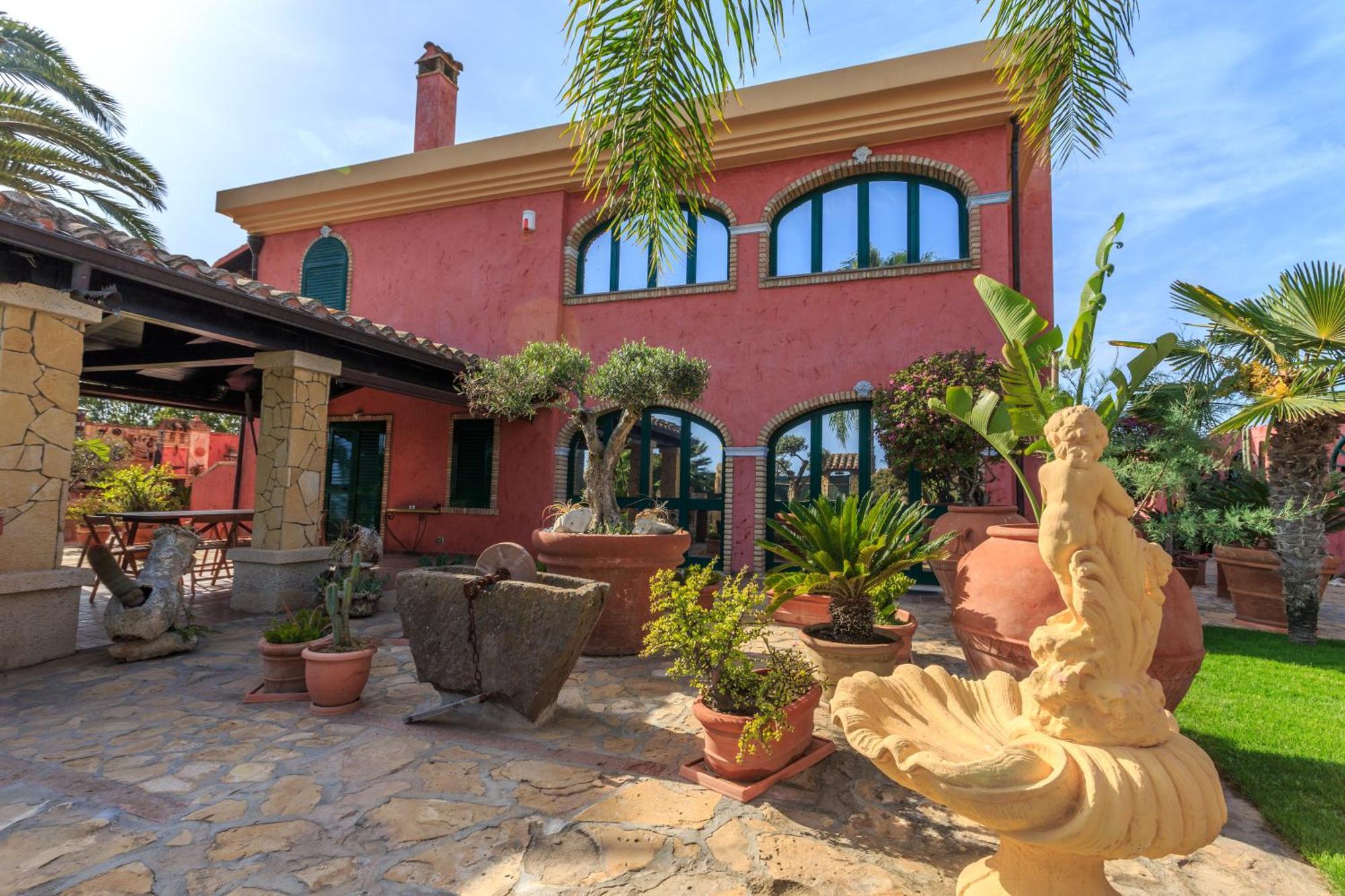 Casa Vacanze Villa Flumini 弗里米尼迪夸尔图 外观 照片